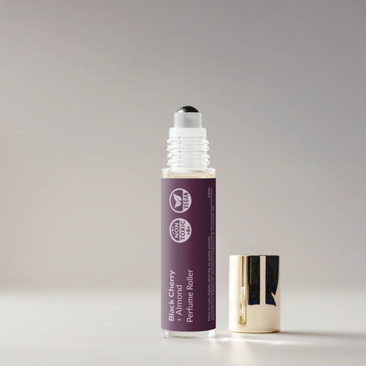 Black Cherry + Almond Perfume Roller (No. 18)