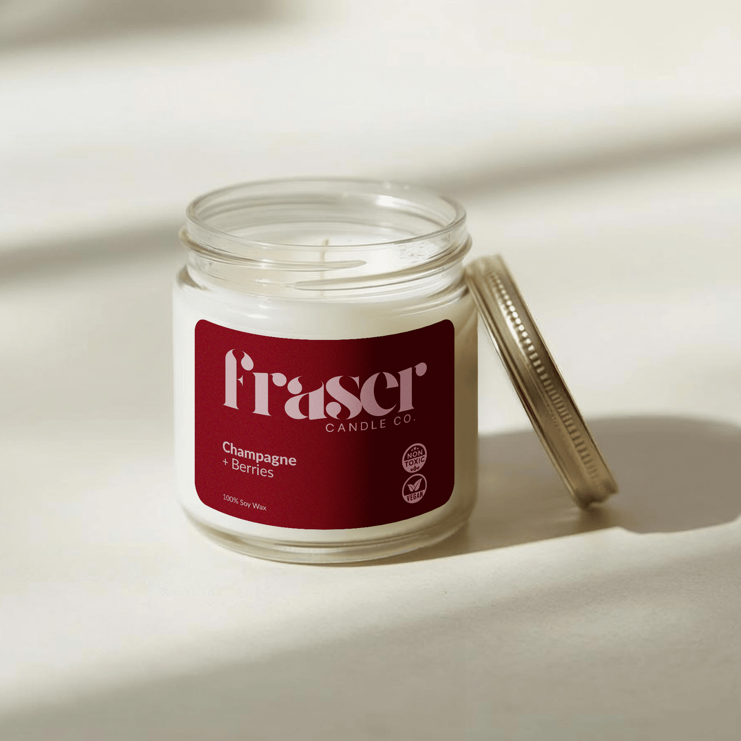 Champagne + Berries - Soy Wax Candle (Brunch, Please)