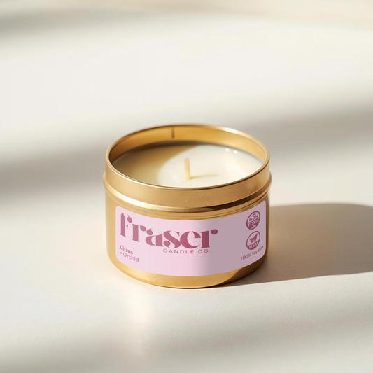 Citrus + Orchid  - Soy Wax Candle (No. 14)