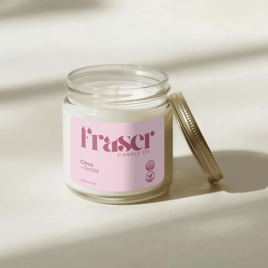 Citrus + Orchid  - Soy Wax Candle (No. 14)