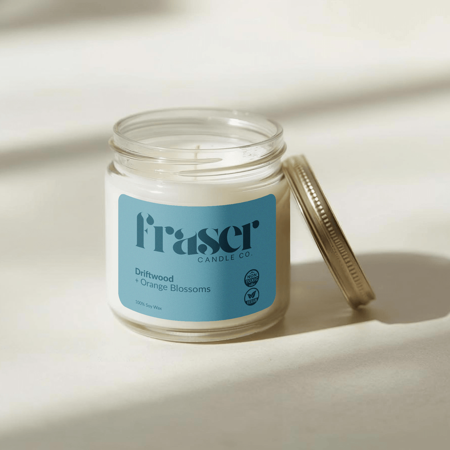 Driftwood + Orange Blossoms - Soy Wax Candle