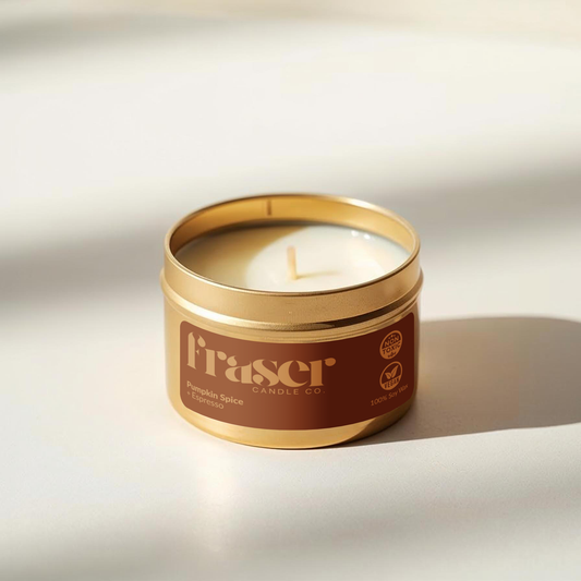Pumpkin Spice + Espresso - Soy Wax Candle