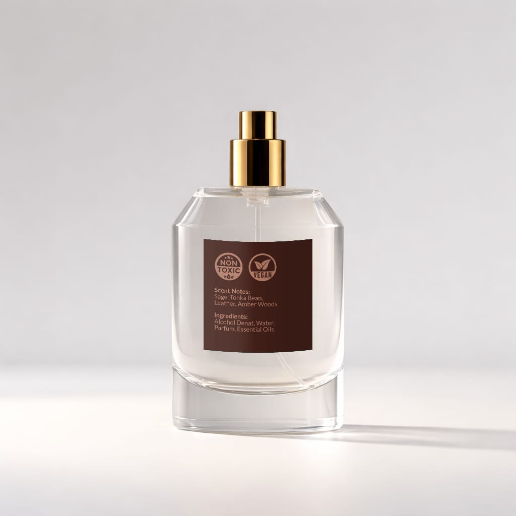 Tonka Bean + Leather Perfume