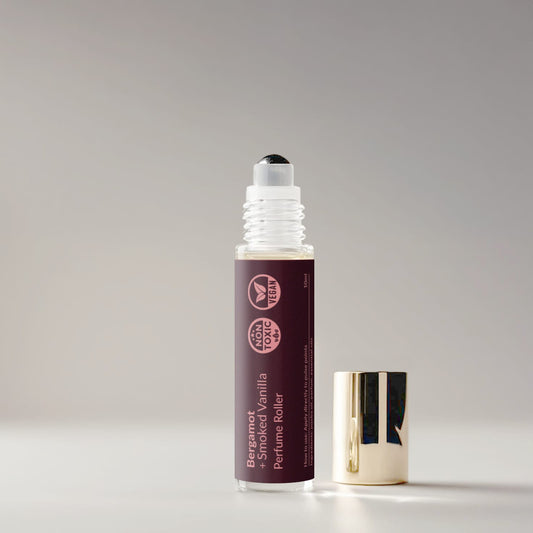 Bergamot + Smoked Vanilla Perfume Roller
