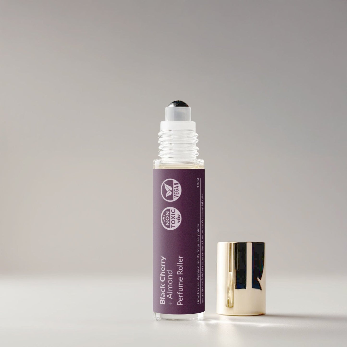 Black Cherry + Almond Perfume Roller (No. 18)