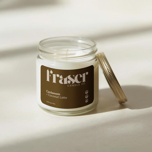Cardamom + Coconut Latte - Soy Wax Candle