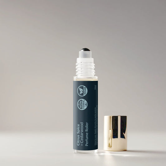 Citrus Spice + Cedarwood Perfume Roller