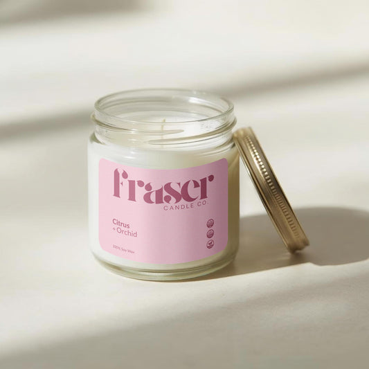 Citrus + Orchid  - Soy Wax Candle (No. 14)
