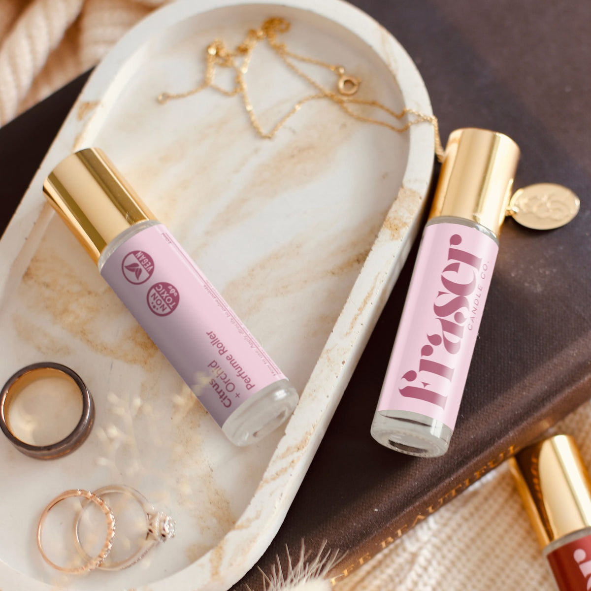 Citrus + Orchid Perfume Roller (No. 14)