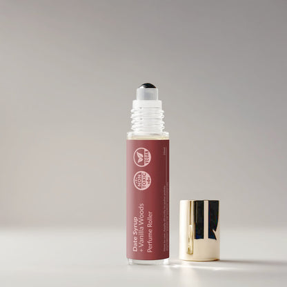 Date Syrup + Vanilla Woods Perfume Roller