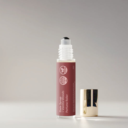 Date Syrup + Vanilla Woods Perfume Roller