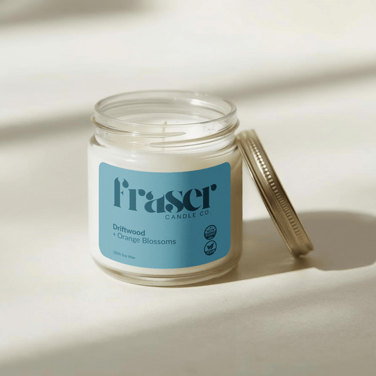 Driftwood + Orange Blossoms - Soy Wax Candle