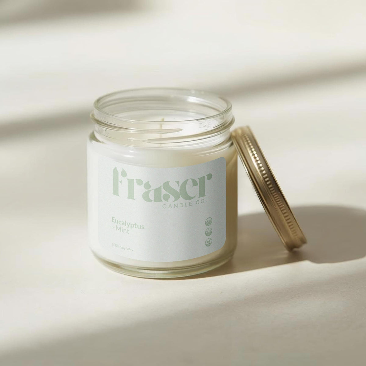 Eucalyptus + Mint - Soy Wax Candle (Norrish)