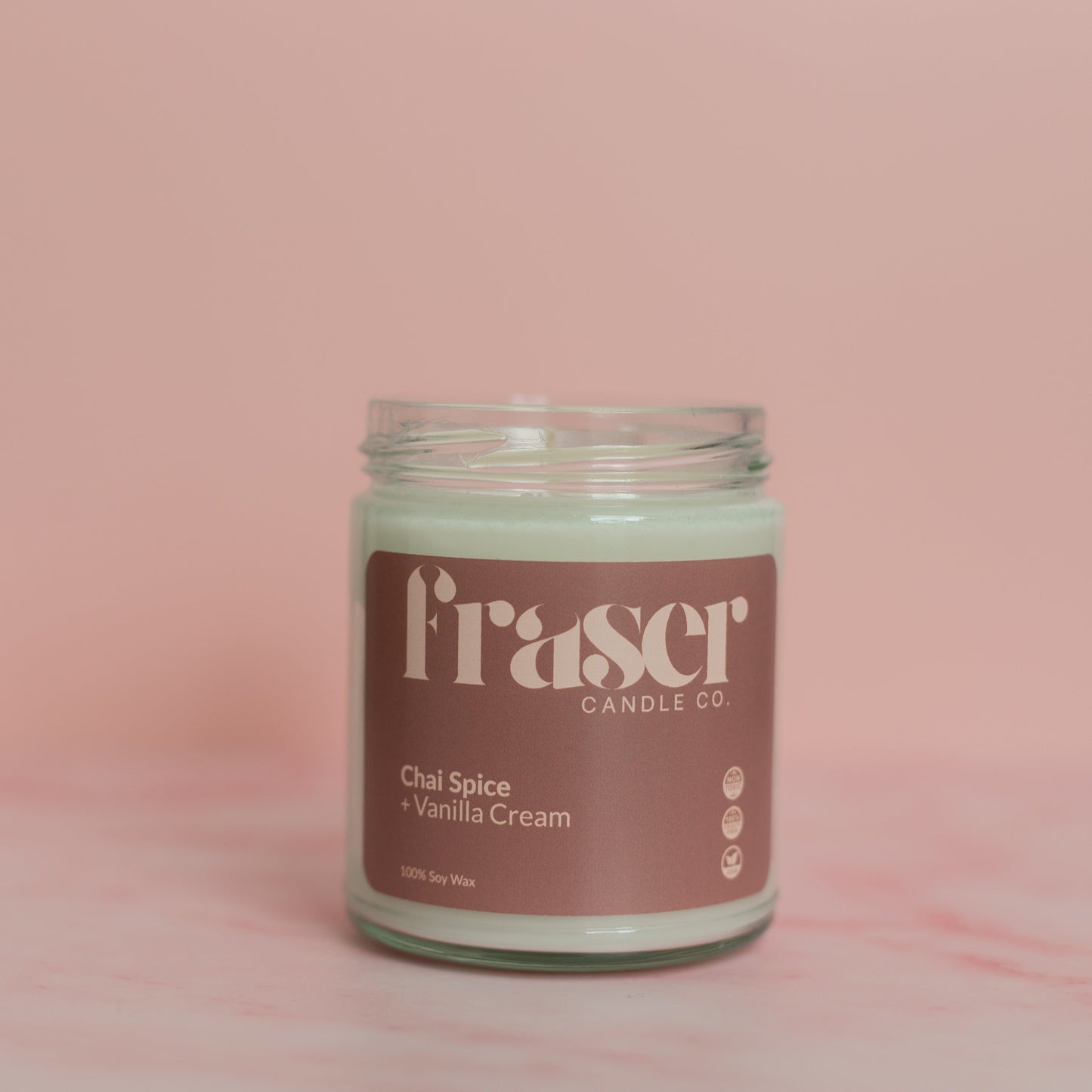 Chai Spice + Vanilla Cream - Soy Wax Candle