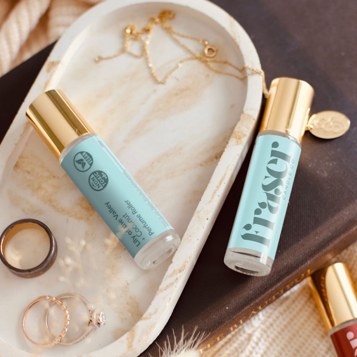 Lily of the Valley + Coconut Perfume Roller (No. 15)