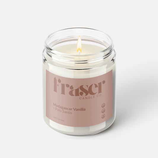 Madagascar Vanilla + Palo Santo - Soy Wax Candle