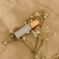 No. 17 Perfume Roller with scent notes of white magnolia, green apple, tuberose, lychee, sandalwood, and musk