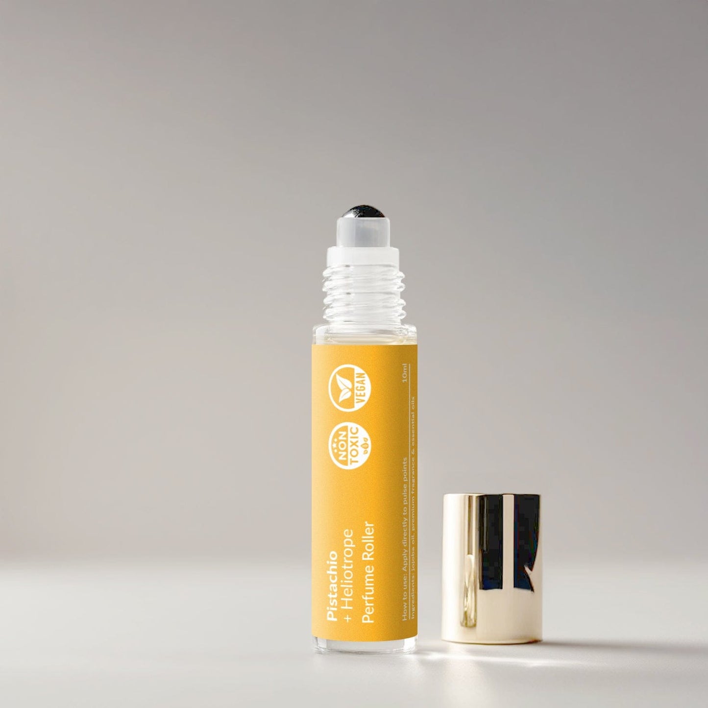 Pistachio + Heliotrope Perfume Roller (No. 7)