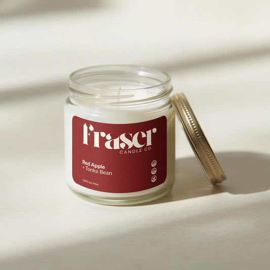 Red Apple + Tonka Bean - Soy Wax Candle