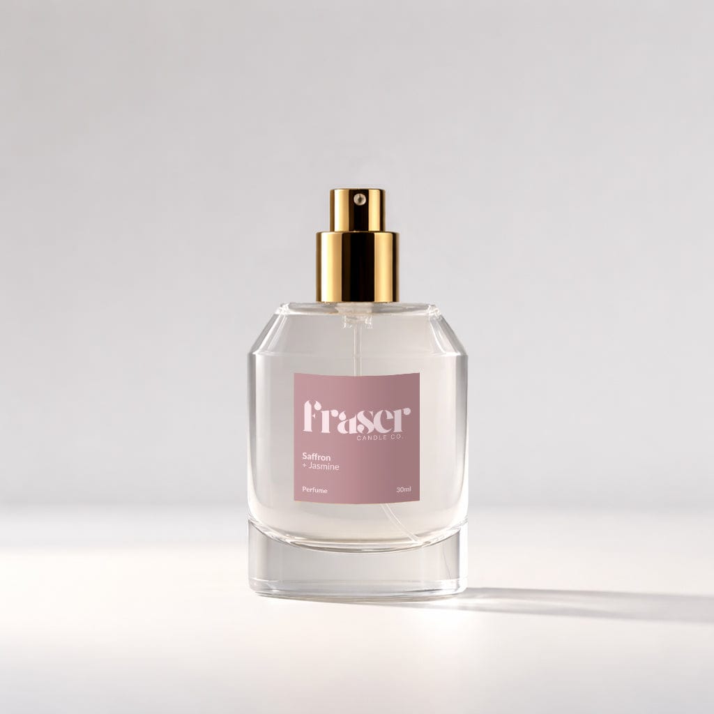 Saffron + Jasmine Perfume | Luxury Perfumes | Fraser Candle Co.