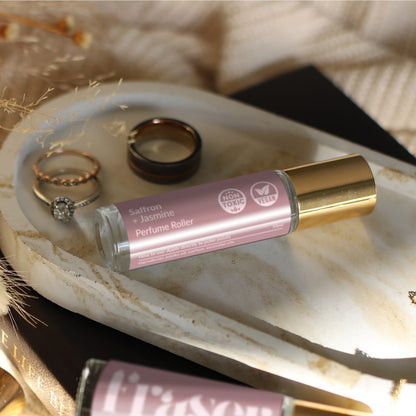 Saffron + Jasmine Perfume Roller (No. 13)