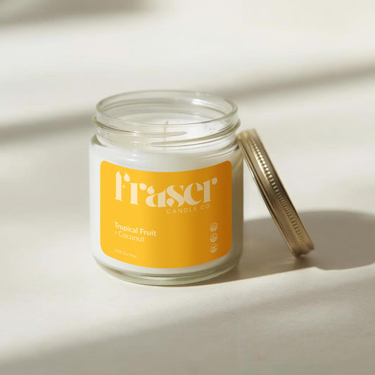 Tropical Fruit + Coconut - Soy Wax Candle (Cheam)