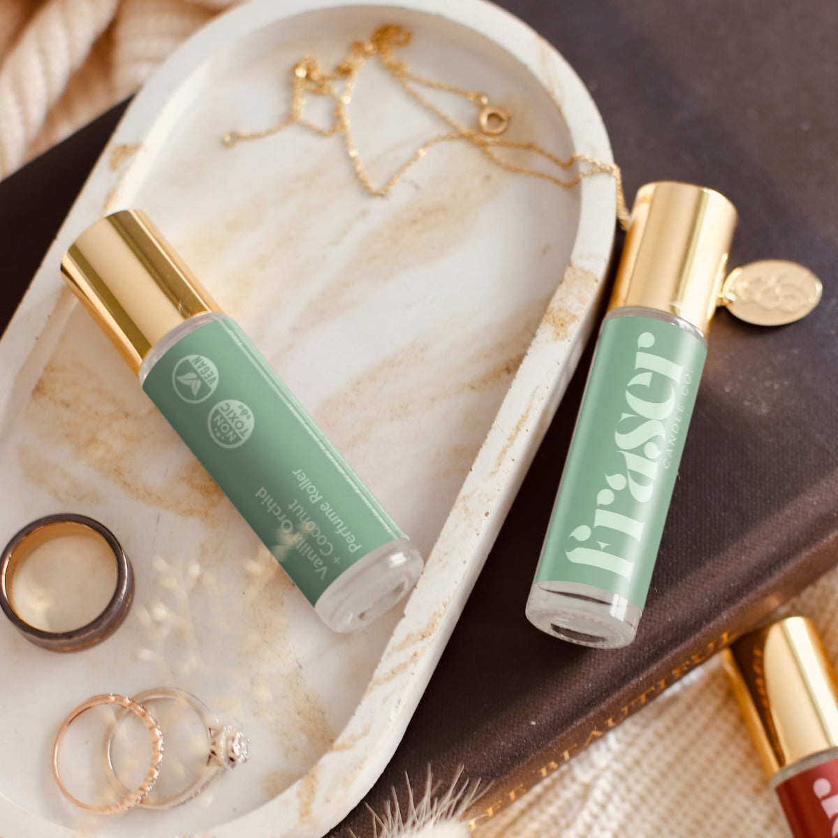 Vanilla Orchid + Coconut Perfume Roller