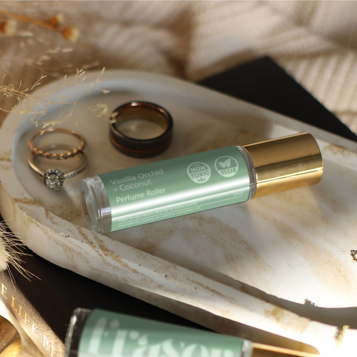 Vanilla Orchid + Coconut Perfume Roller